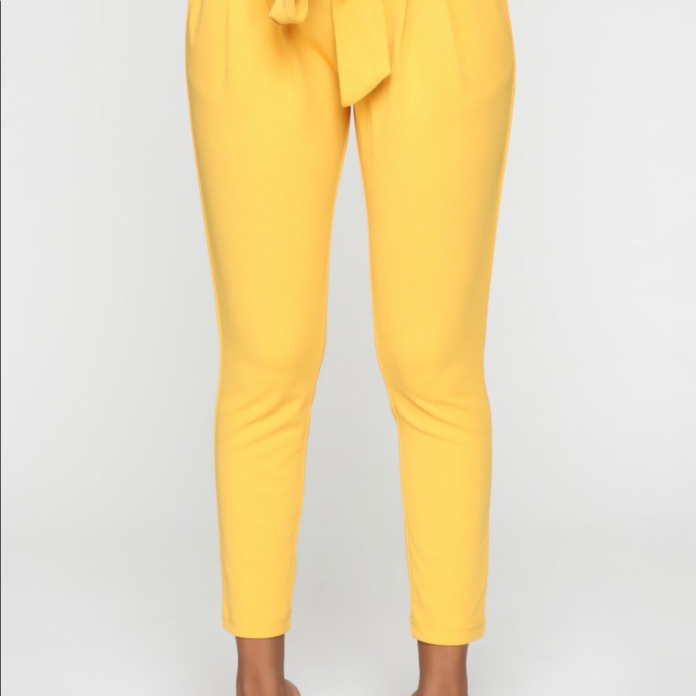 ADORABLE MUSTARD PANTS SIZE:XL - Picture 3 of 6